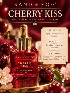 Sand + Fog Cherry Kiss Oil Dropper NEW